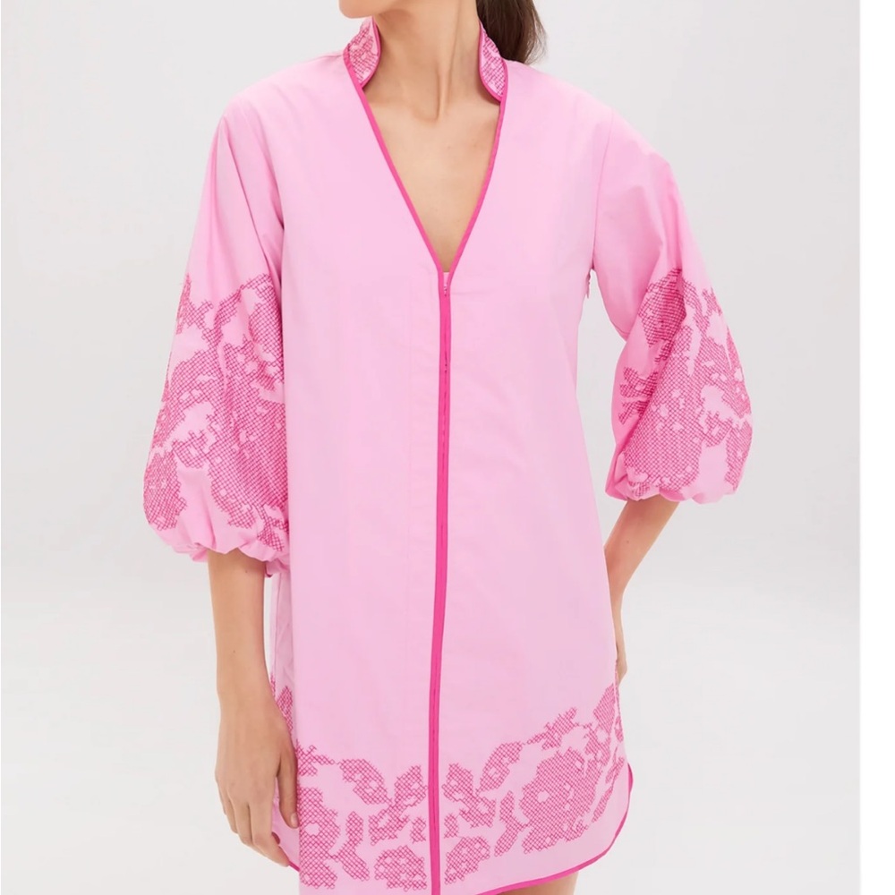 Tuckernuck Light Pink Floral Mini Dress